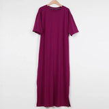 Stylish Maxi Dresses in Vibrant Colors for Women-PURPLE-11