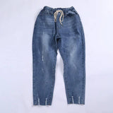 Stylish Men's Jogger Jeans | Trendy Denim Wear-blue AC8808-7