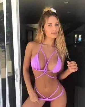 Women Bikini Set-Purple-12