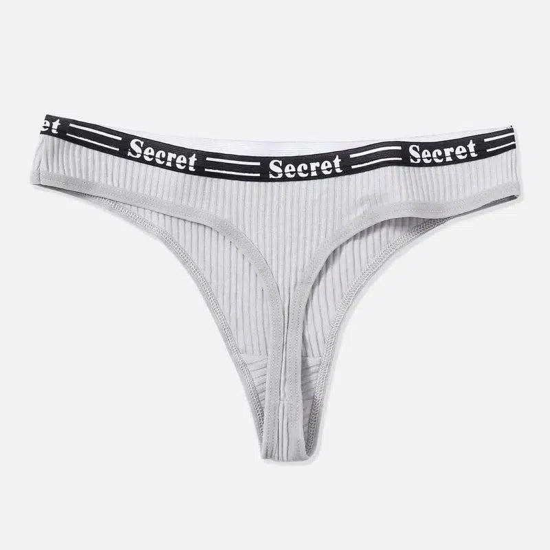 Women's Cotton Panties Thong Panties-8